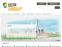 Tablet Screenshot of ectp.org